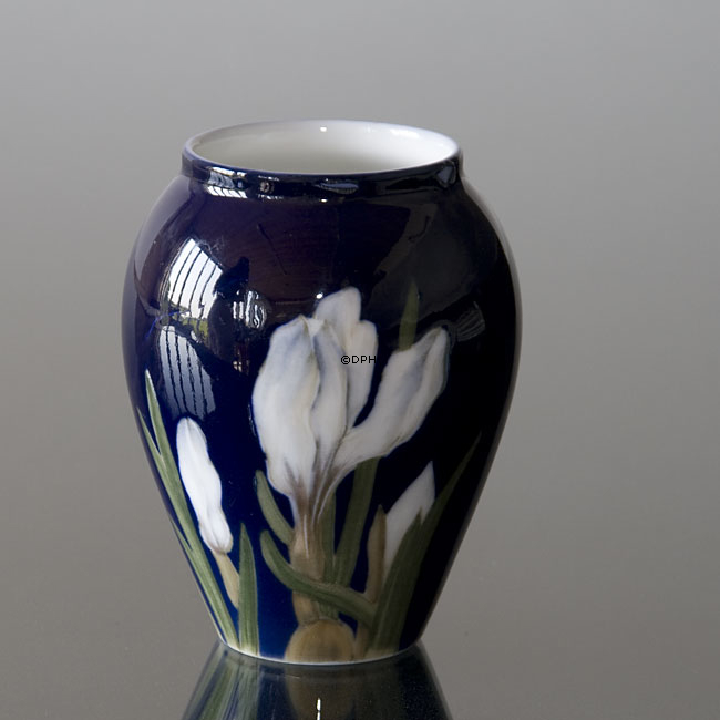 Vase mit Blume, Royal Copenhagen Nr. 590-271