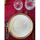 Royal Copenhagen 6 Stück von Flat Plate 27cm Nr. 607-9785