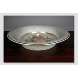 Schale mit Pfirsichen Craquele, Royal Copenhagen Nr. 670-3508