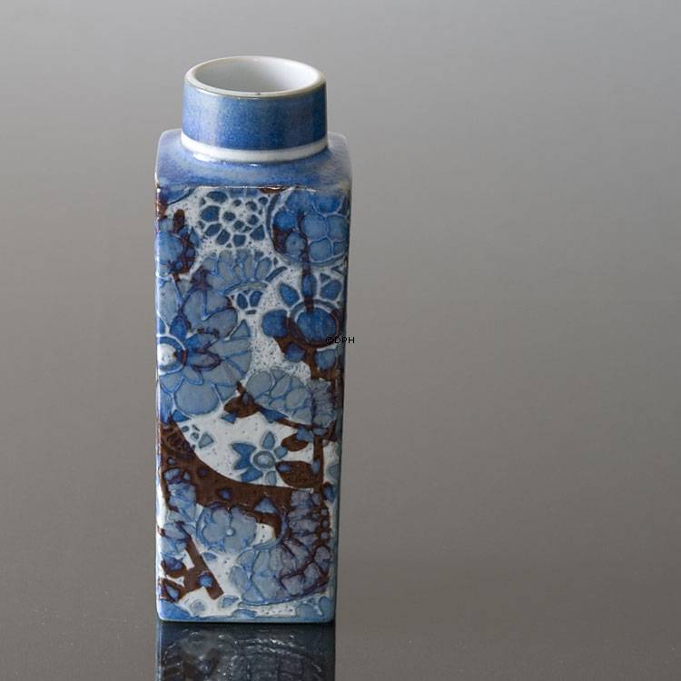 Fayencevase signiert JG, Royal Copenhagen Nr. 780-3259