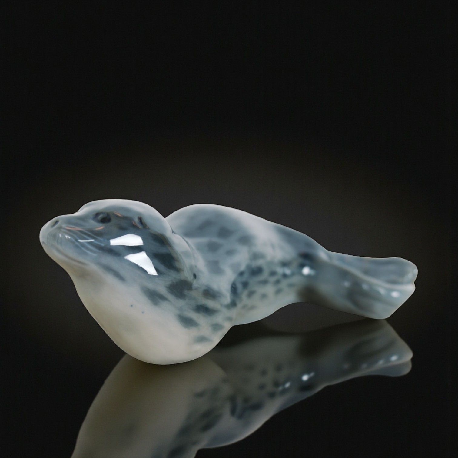 Seehundbaby, Royal Copenhagen Figur Nr. 780