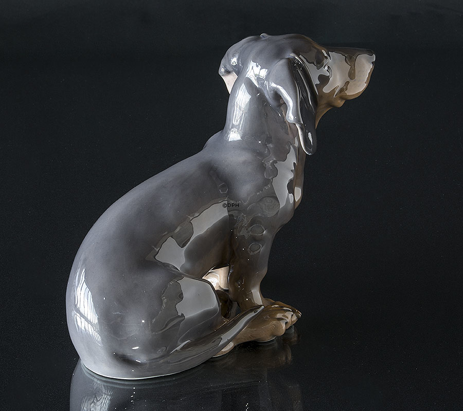Dackel, Royal Copenhagen Hundefigur Nr. 850