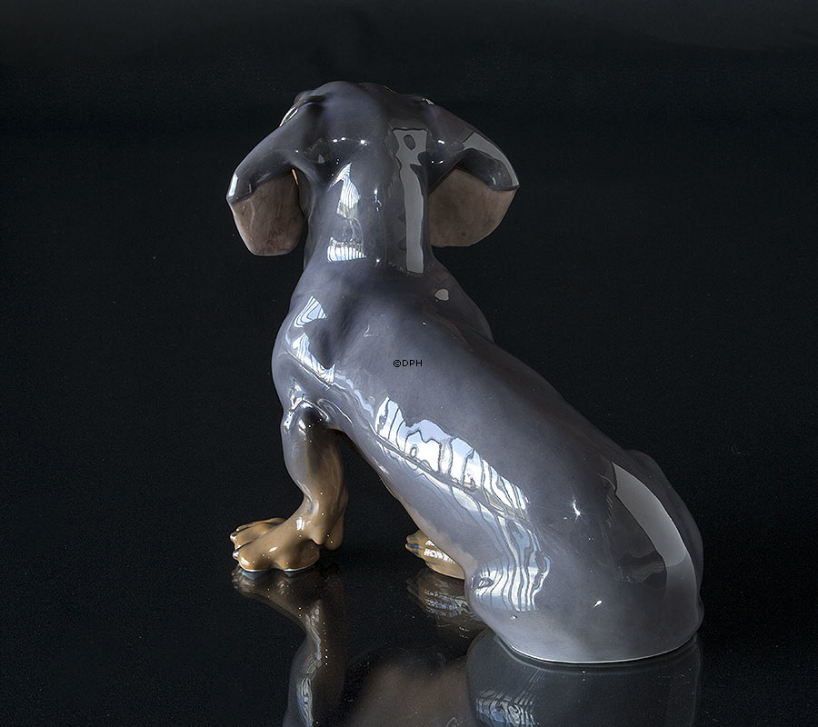 Dackel, Royal Copenhagen Hundefigur Nr. 850