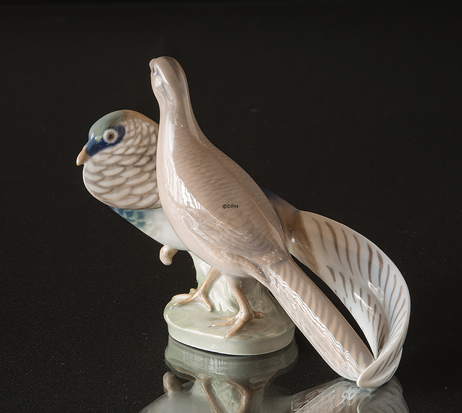 Zwei Fasane, Royal Copenhagen Figur Nr. 862