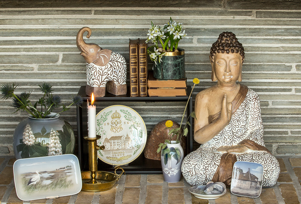 Schale mit Guppy Fisch Royal Copenhagen Nr. 931