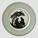 Royal Copenhagen Silhouettenteller Hans Christian Andersen Märchen