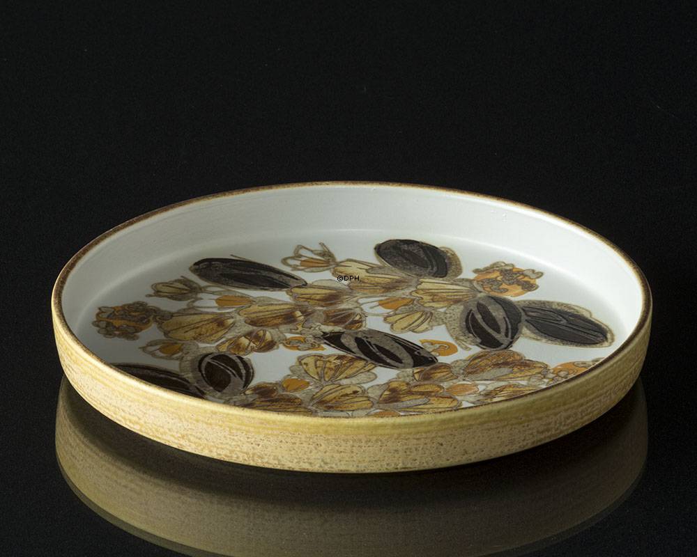 Siena Fayenceschale mit Blumenmotiv von Ellen Malmer, Royal Copenhagen Nr. 962-3726