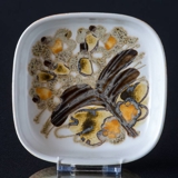 Siena Fayenceschale mit Blumenmotiv von Ellen Malmer, Royal Copenhagen Nr. 962-3772