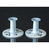 Kerzenhalter mit Blumen und Zweigen, Royal Copenhagen Nr. 967-3900