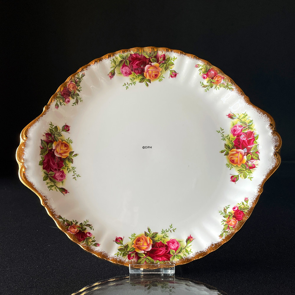 Royal Albert Old Country Roses Schale mit kleine Henkel, Länge: 26 cm