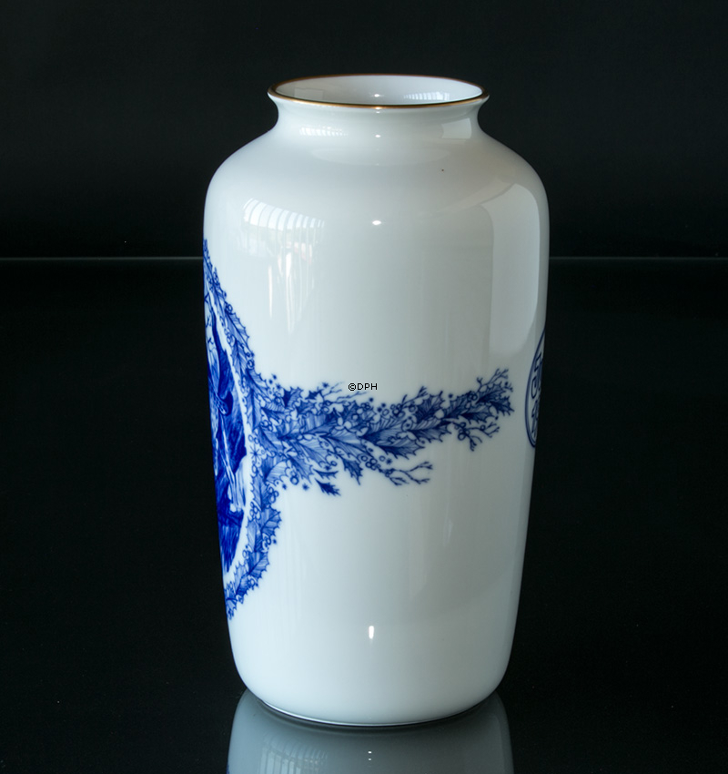 1976 Ravn Weihnachtsvase in der Serie "Schwedisches Weihnachten"