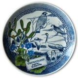 Ravn Landschaftsteller Nr. 13, Västmanland Weißbeerige Mistel & Leberblümchen