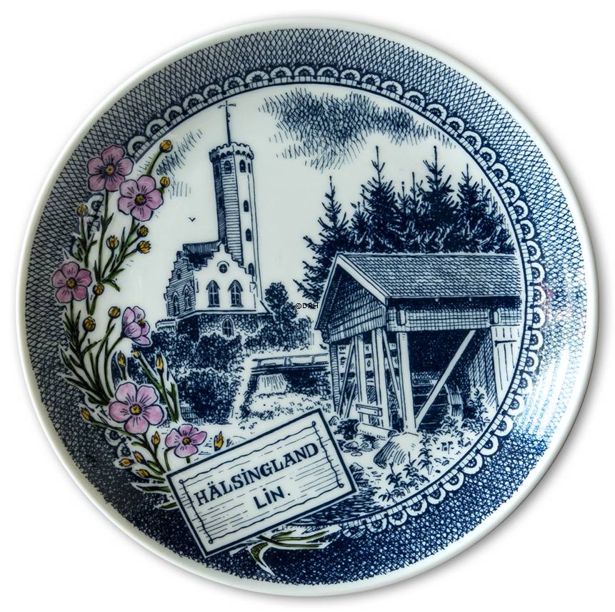 Ravn Landschaftsteller Nr. 22, Hälsingland Flachs