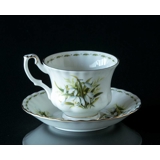Royal Albert Monatstasse mit Blumen Januar Schneeglöckchen