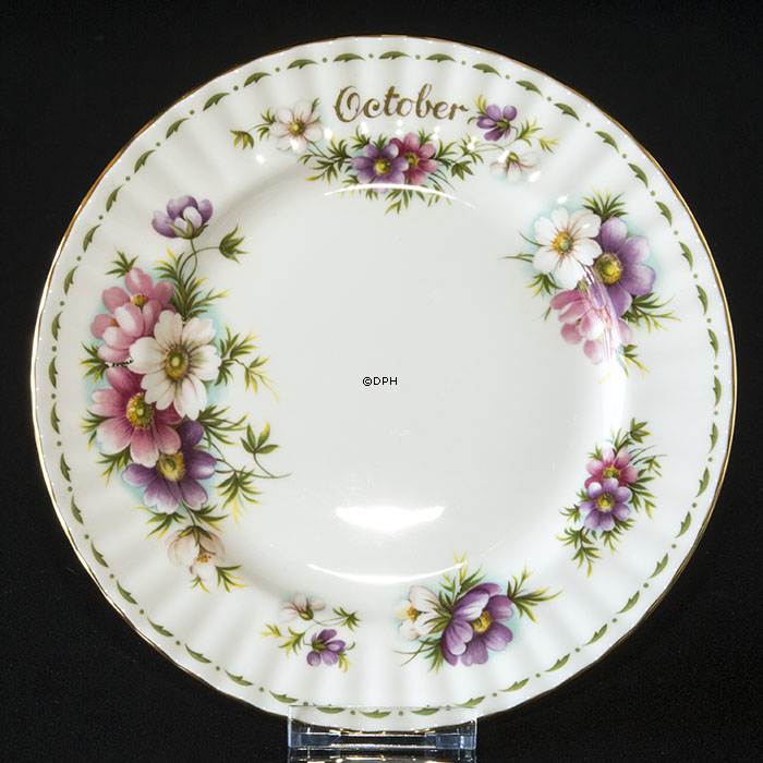 Royal Albert Monatsteller mit Blumen Oktober Cosmos