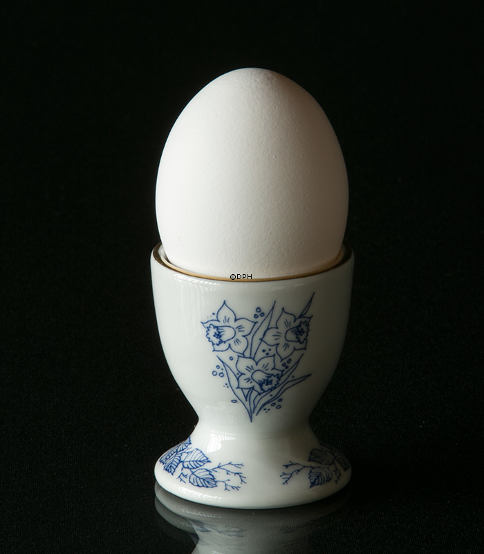 1976 Ravn Ostereierbecher blau / weiß, Hase