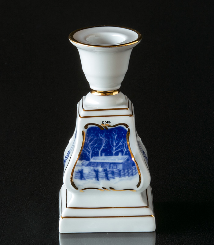 Kerzenhalter Weihnachten in Småland 1976 Weihnachten bei Carl von Linnés 'Geburtshaus