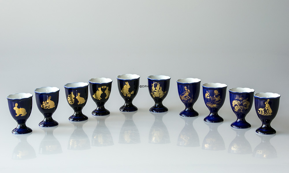 Ravn Kobaltblauer Ostereierbecher 1977