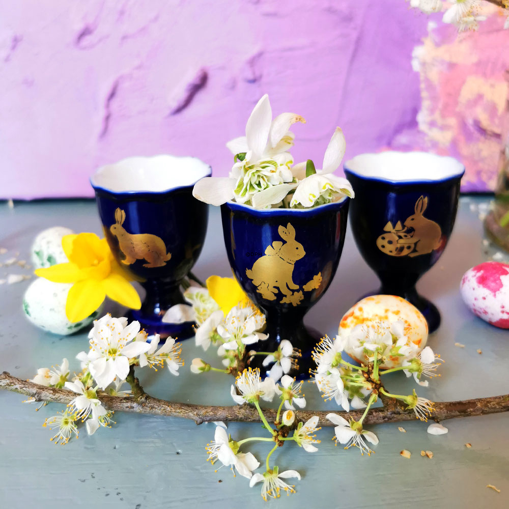 Ravn Kobaltblauer Ostereierbecher 1980