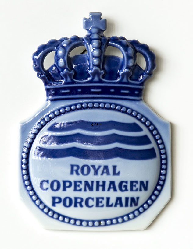 Royal Copenhagen Händlerschild - Royal Copenhagen Porcelain  (ca. 1906)