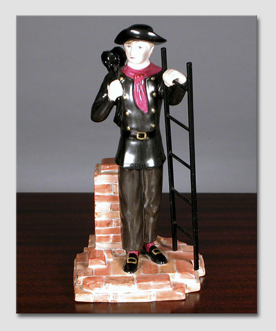 Die Hirtin und der Schornsteinfeger, Figur, Royal Copenhagen