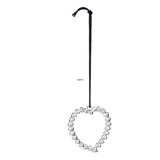 Karen Blixen Weihnachten, Herzkranz, versilbert