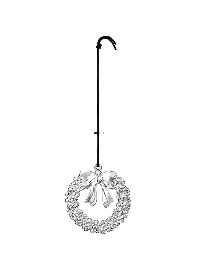 Karen Blixen Weihnachten, Weihnachtskranz, versilbert