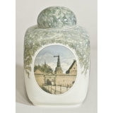 Dose mit Deckel, signiert Th. Kjölner - Privat - Royal Copenhagen