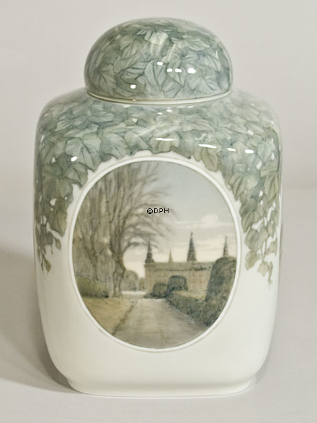 Dose mit Deckel, signiert Th. Kjölner - Privat - Royal Copenhagen