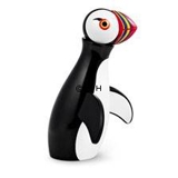 Kay Bojesen Papagei, bemalte Buche (alt, hat Gebrauchsspuren)