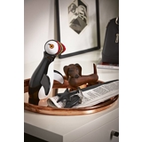 Kay Bojesen Papagei, bemalte Buche (alt, hat Gebrauchsspuren)