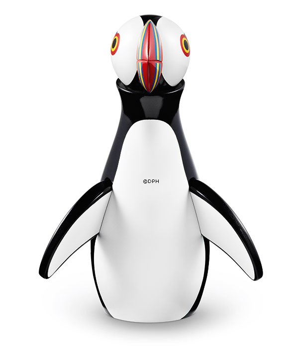 Kay Bojesen Papagei, bemalte Buche (alt, hat Gebrauchsspuren)