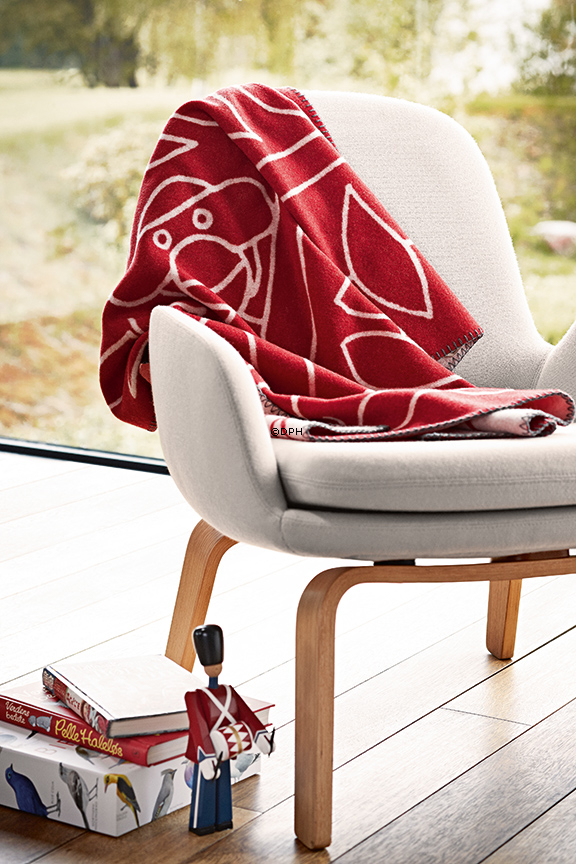 Kay Bojesen Decke, rot