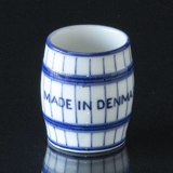 Kleine Vase, Fass, Made in Denmark, Royal Copenhagen 6cm (1870-1893)