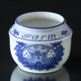 Royal Copenhagen Bel Colles Farm Butterdose Jugendstil