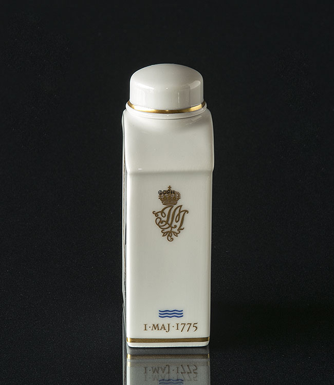 Kleines Deckelglas Juliane Marie - Margrethe II, Royal Copenhagen