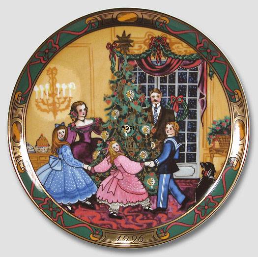 1996 Weihnachten in Dänemark Teller, Royal Copenhagen