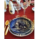 1981 Royal Heidelberg Weihnachtsteller, Füchse