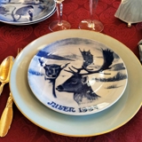 1997 Royal Heidelberg Weihnachtsteller, Hirsche