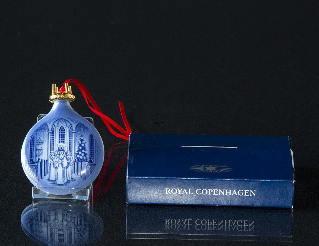 1991 Royal Copenhagen Ornament, Weihnachtstropfen