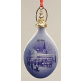 1992 Royal Copenhagen Ornament, Weihnachtstropfen