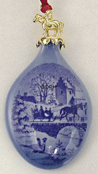1999 Royal Copenhagen Ornament, Weihnachtstropfen