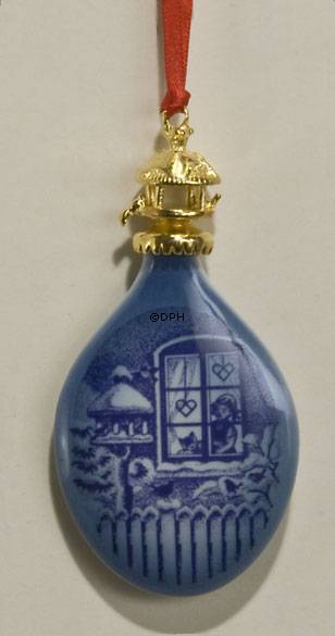 2001 Royal Copenhagen Ornament, Weihnachtstropfen