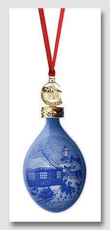 2005 Royal Copenhagen Ornament, Weihnachtstropfen