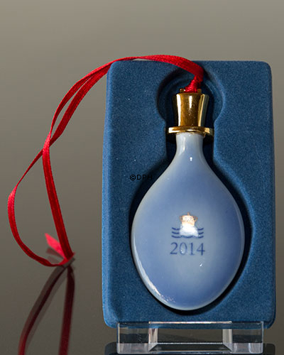 2014 Royal Copenhagen Ornament, Weihnachtstropfen, Hans Christian Andersen