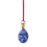 2017 Royal Copenhagen Ornament, Weihnachtstropfen, an den Seen