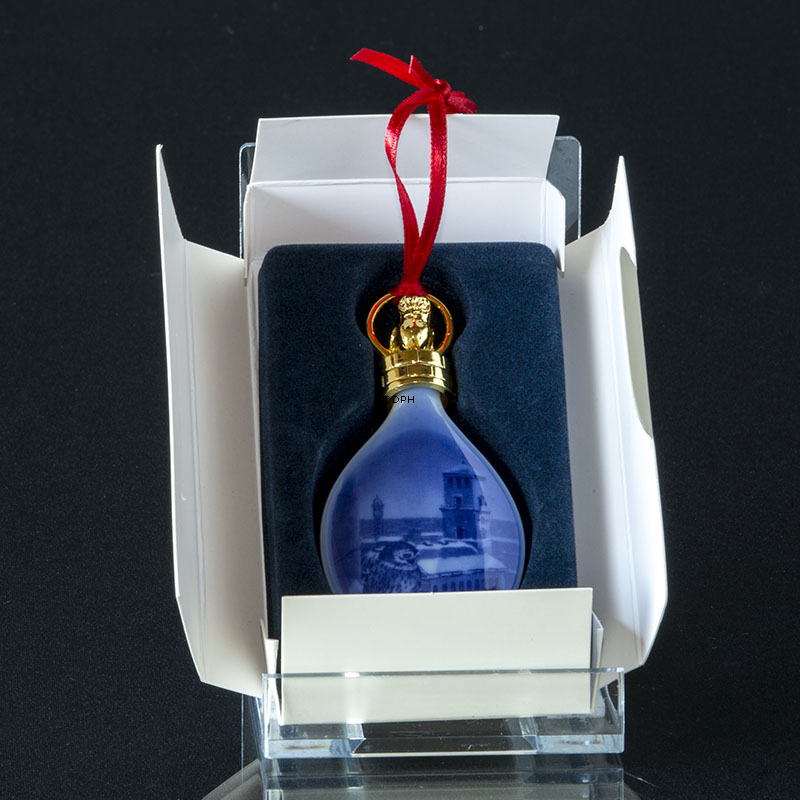 Royal Copenhagen Verzierung 2020, Weihnachtstropfen, Die Kathedrale von Kopenhagen