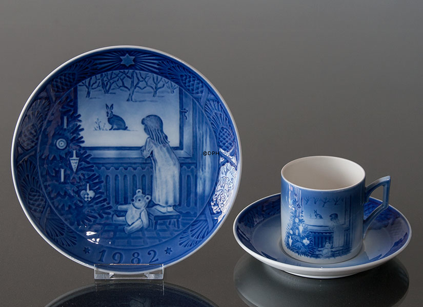 1982 Royal Copenhagen Weihnachtstasse, Weihnachtsstimmung