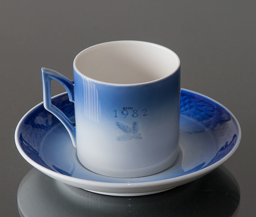 1982 Royal Copenhagen Weihnachtstasse, Weihnachtsstimmung