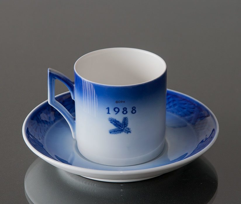 1988 Royal Copenhagen Weihnachtstasse, Heiligabend in Kopenhagen